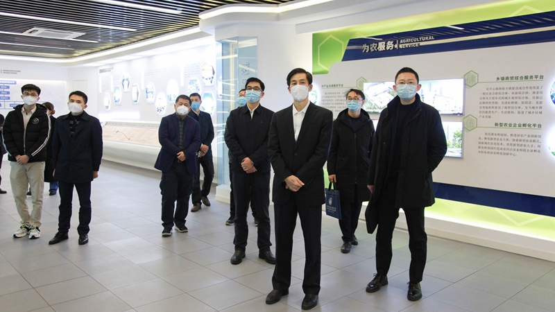 珠海市、杭州市科協領導到浙農科創(chuàng)園參觀考察