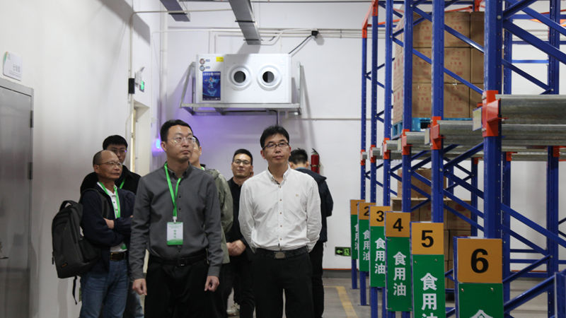 溫州市洞頭區(qū)供銷社主任曾中揚考察浙農華盛